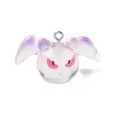 Halloween Transparent Resin Pendants