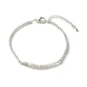 Natural Labradorite Beaded Bracelets