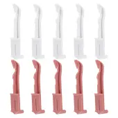 10Pcs 2 Colors Plastic Crochet Needles for Circular Weaving Loom