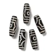 Tibetan Style dZi Beads