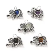 Natural Mixed Stone Pendants