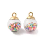 Glass Round Pendants
