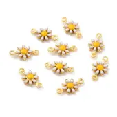 Brass Enamel Links Connectors