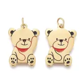 316 Surgical Stainless Steel Enamel Pendants
