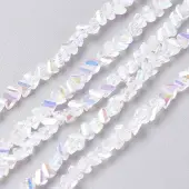 Electroplate Glass Bead Strands