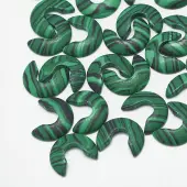 Synthetic Malachite Cabochons