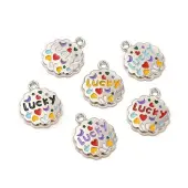 Alloy Enamel Pendants