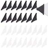 40Pcs 2 Colors Plastic Corner Protector for Glass Sheet