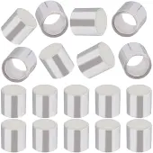 CREATCABIN 90Pcs 925 Sterling Silver Spacer Beads