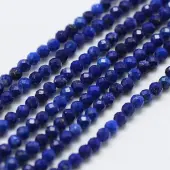 Natural Lapis Lazuli Bead Strands