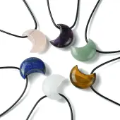 Natural & Synthetic Gemstone Pendant Necklaces