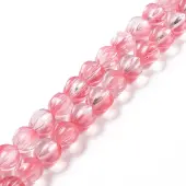 Transparent Glass Beads Strands