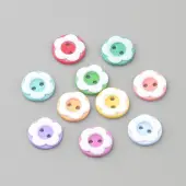 2-Hole Acrylic Buttons