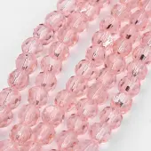 Transparent Glass Bead Strands