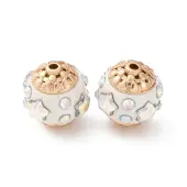 Handmade Resin Indonesia Round Beads