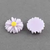 Flatback Hair & Costume Accessories Ornaments Resin Flower Daisy Cabochons