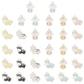 Light Gold Plated Alloy Pendants