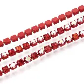 Iron Rhinestone Cup Chains