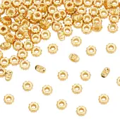 100 Pcs Brass Beads