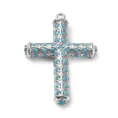 Rack Plating Brass Micro Pave Cubic Zirconia Pendants