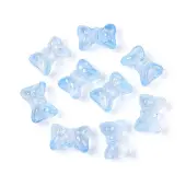 Baking Painted Transparent Glass Beads