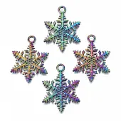 Rainbow Color Alloy Pendants