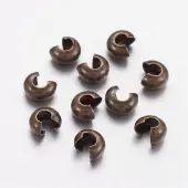 Brass Crimp Beads Covers