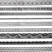 Gorgecraft 8 Styles Polyester Lace Trim
