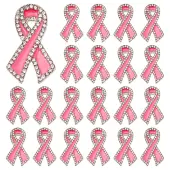 20Pcs Silk Ribbon Enamel Pins