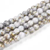 Baking Painted Glass Beads Strands