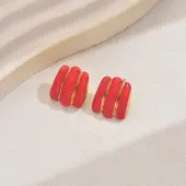 201 Stainless Steel Stud Earrings