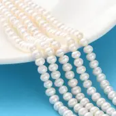 Natural Cultured Freshwater Pearl Beads Strands