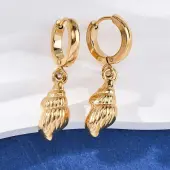 304 Stainless Steel Hoop Earrings