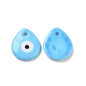 Handmade Lampwork Evil Eye Pendants