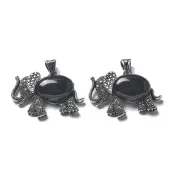 Natural Obsidian Pendant