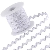 1Pc Wavy Polyester Ribbons