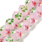 Handmade Lampwork Bumpy Beads Strands