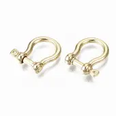 Brass D-Ring Anchor Shackle Clasps