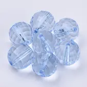 Transparent Acrylic Beads