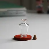 Glass Dried Flower Vase Ornaments