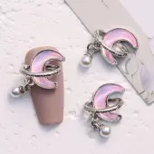 Moon Planet Alloy Cabochons