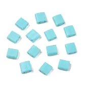 2-Hole Baking Paint Glass Seed Beads