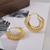 Brass Hoop Earring for Women