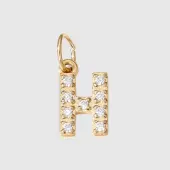 Stainless Steel Cubic Zirconia Pendants with Jump Rings