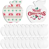 SUNNYCLUE 30Pcs Christmas Acrylic Big Pendants