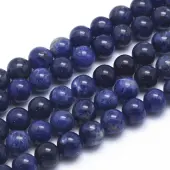 Natural Sodalite Beads Strands