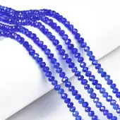 Electroplate Glass Beads Strands