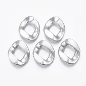 Spray Painted CCB Plastic Linking Rings