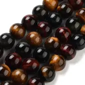 Natural Tiger Eye Beads Strands