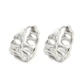 Brass Hoop Earrings